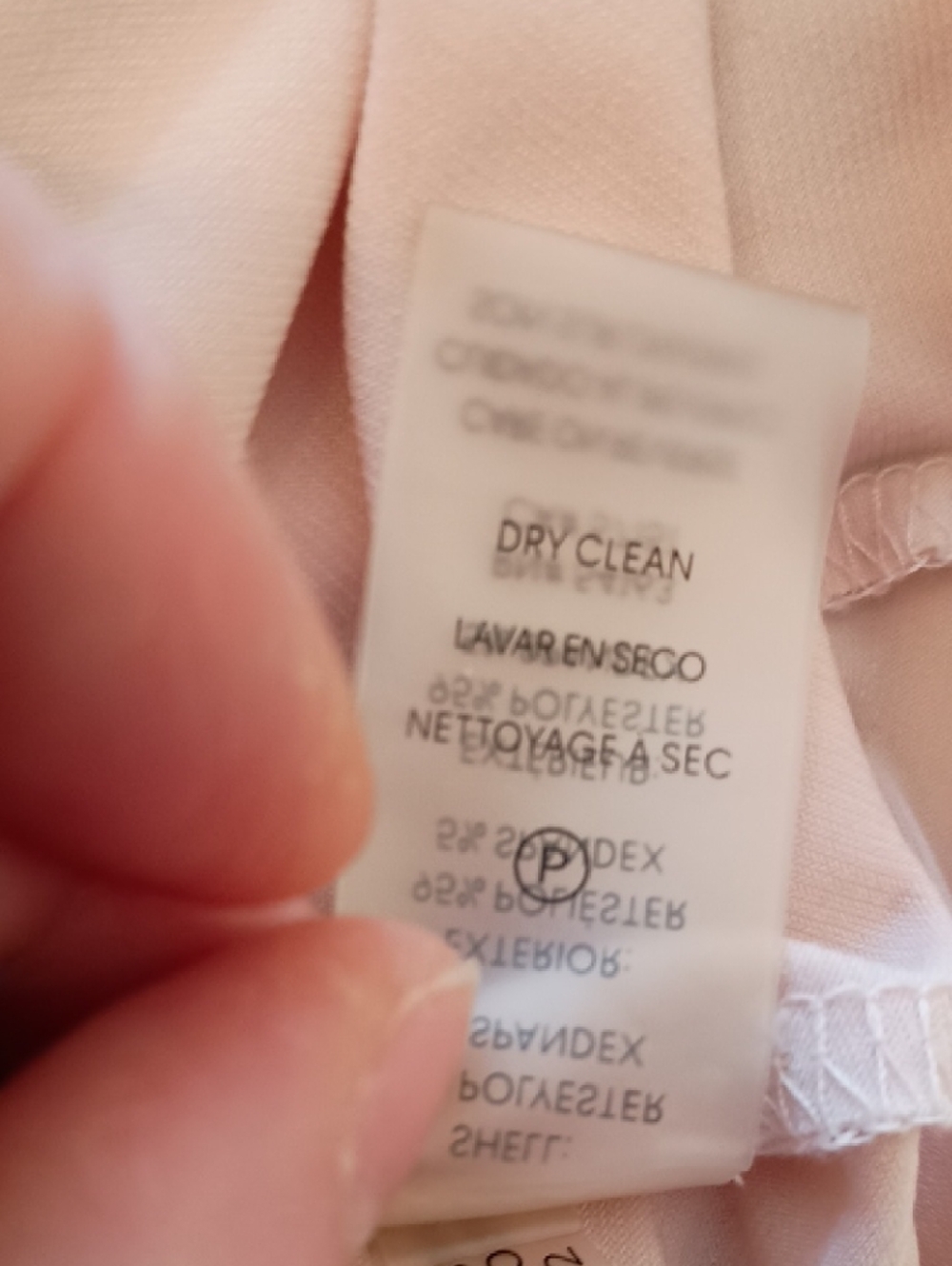 Calvin Klein Sleeveless V-Neck Camisole in Pale Pink, Sz S - Picture 6 of 7